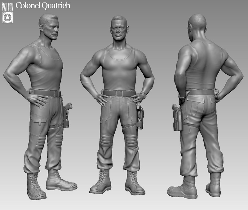 Illustration for article titled Avatar 3-D Sculpts